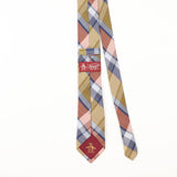 Back Detail of Vintage Penguin Plaids & Checks Patterned Tie