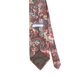 Back Back Detail of Vintage 1990's Oscar De La Renta Abstract Patterned Tie