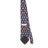 Back of Vintage 1990's Pierre Cardin Geometric Patterned Tie