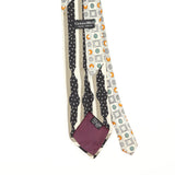 Back Back Detail of Vintage 1990's Abstract Patterned Tie