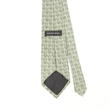 Back Back Detail of Vintage Geoffrey Beene Rectangles Geometric Patterned Tie