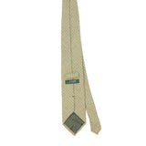 Back Back of Vintage 1990's J.Crew Houndstooth Patterned Tie