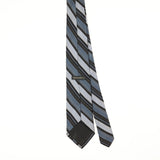 Back Back of Vintage 1990's Valentino Striped Patterned Tie
