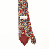 Back Back Detail of Vintage 1990's Geometric Patterned Tie