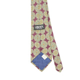 Back Back Detail of Vintage 1990's Liberty of London Geometric Patterned Tie