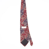Back Back of Vintage 1990's Bill Blass Paisley Patterned Tie