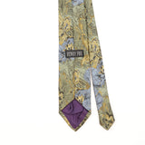 Back Detail of Vintage 1990's Abstract Patterned Tie