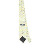 Back Back of Vintage 1990's Squares Geometric Patterned Tie