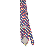 Back of Vintage 1990's Robert Talbott Check Patterned Tie