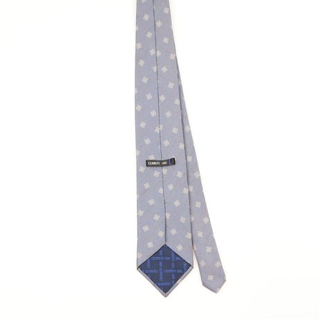 Back Back of Vintage 1990's Cerruti 1881 Geometric Patterned Tie