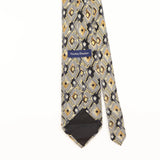 Back Detail of Vintage 1990's Geometric Patterned Tie