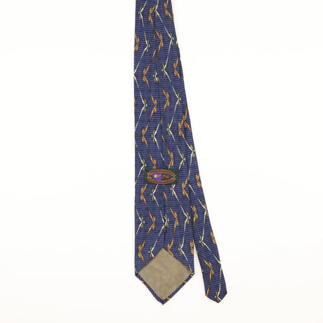 Back of Vintage 1990's Geometric Patterned Tie