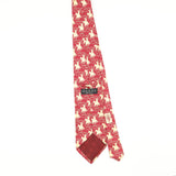 Back of Vintage 1990's Gucci Cowboy Geometric Patterned Tie
