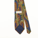 Back Detail of Vintage 1990's Krizia Uomo Abstract Patterned Tie