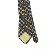 Back Back Detail of Vintage 1990's Geometric Patterned Tie