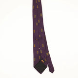 Back Back of Vintage 1990's Geometric Patterned Tie