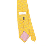 Back Back Detail of Vintage 1990's Geometric Patterned Tie