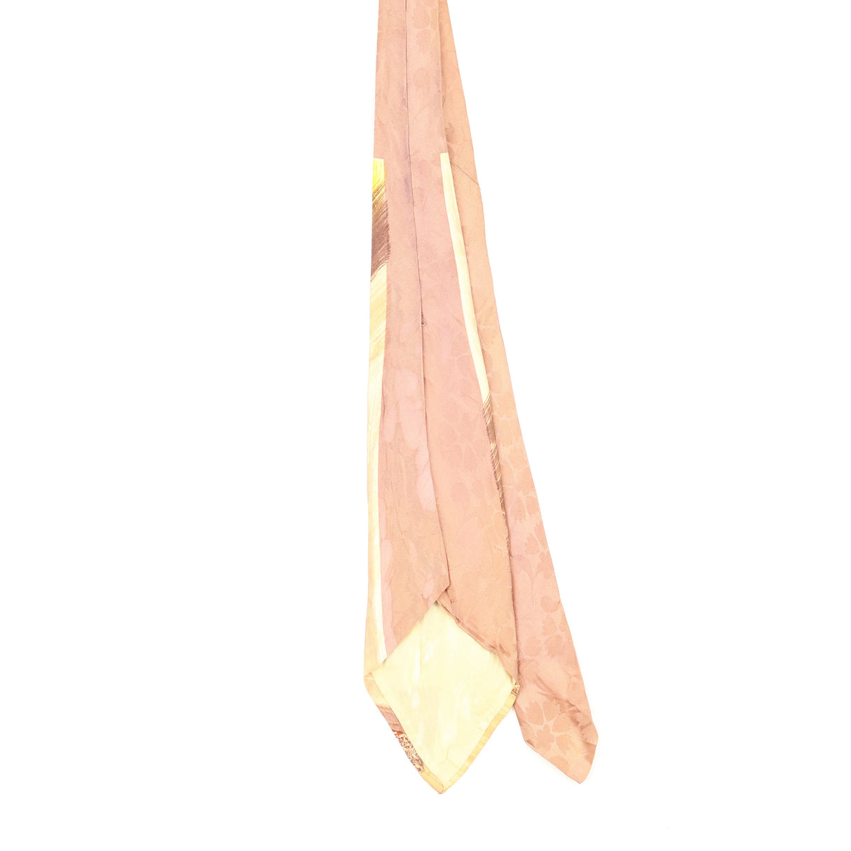 Back Back of Vintage 1970's Abstract Patterned Tie