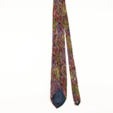 Back of Vintage 1990's Art Floral Patterned Tie