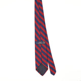 Back of Vintage 1990's Brooks Brothers Striped Patterned Tie