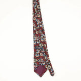 Back Back of Vintage 1990's Geometric Patterned Tie