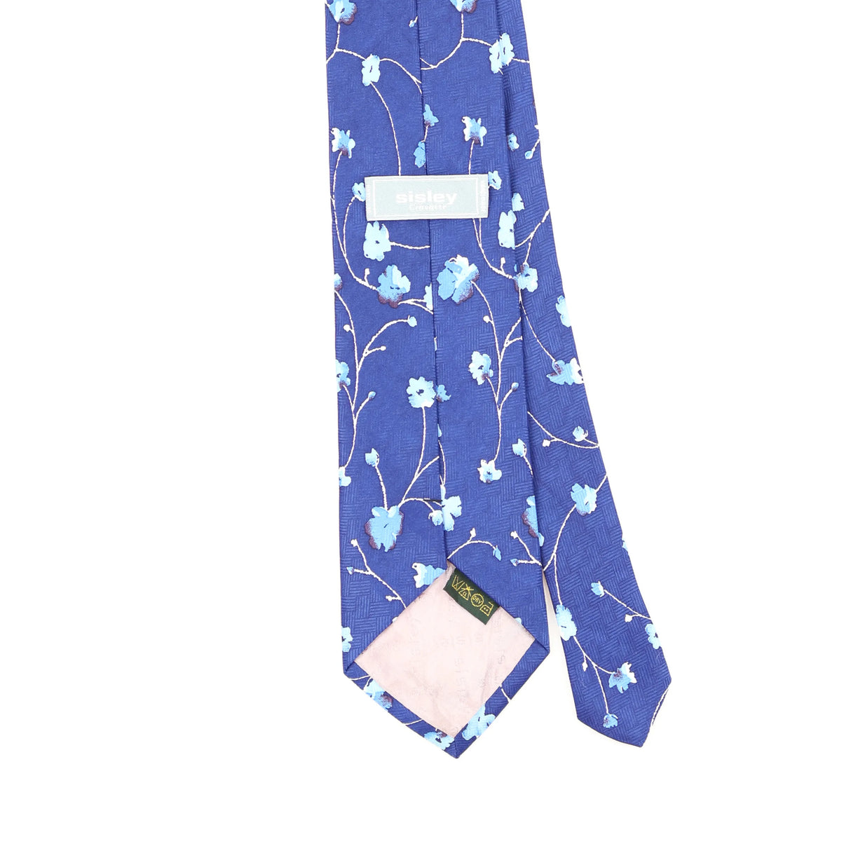 Back Detail of Vintage Floral Patterned Tie