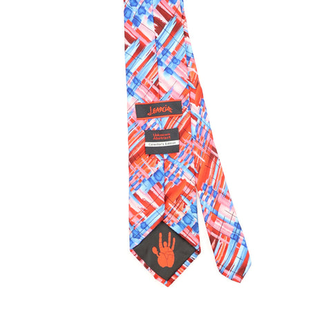 Back Back Detail of Vintage Jerry Garcia Abstract Patterned Tie
