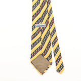 Back Detail of Vintage 1990's Perry Ellis Geometric Patterned Tie