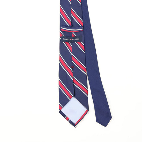 Back Back Detail of Vintage Tommy Hilfiger Striped Patterned Tie