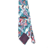 Back Back Detail of Vintage 1990's Abstract Patterned Tie