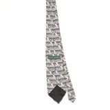 Back Back of Vintage 1990's Geometric Patterned Tie