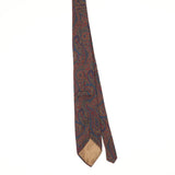 Back Back of Vintage 1990's Paisley Patterned Tie