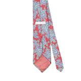 Back Detail of Vintage 1990's Van Heusen Paisley Patterned Tie