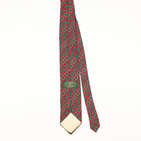 Back of Vintage 1990's Geometric Patterned Tie