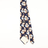 Back of Vintage 1980's Sears Geometric Patterned Tie