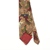 Back Detail of Vintage 1990's Abstract Patterned Tie