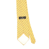 Back Back Detail of Vintage Bill Blass Geometric Patterned Tie