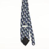 Back of Vintage 1990's Pierre Cardin Abstract Patterned Tie