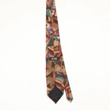 Back Back of Vintage 1990's Abstract Patterned Tie