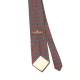 Back Back Detail of Vintage 1990's Guy Laroche Geometric Patterned Tie