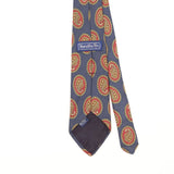 Back Detail of Vintage 1990's Paisley Patterned Tie
