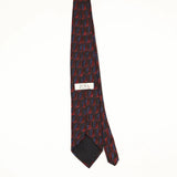 Back Back of Vintage 1990's Waves Geometric Patterned Tie