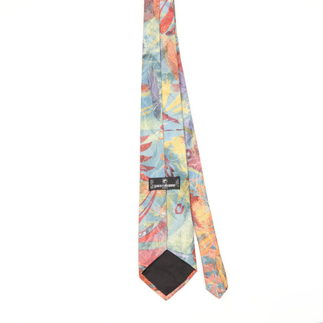 Back of Vintage 1910's Paco Rabanne Abstract Patterned Tie