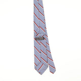 Back Back of Vintage 1990's Jos. A. Bank Striped Patterned Tie