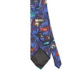 Back Back Detail of Vintage 1990's Wembley Abstract Patterned Tie