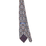 Back of Vintage 1990's Geometric Patterned Tie