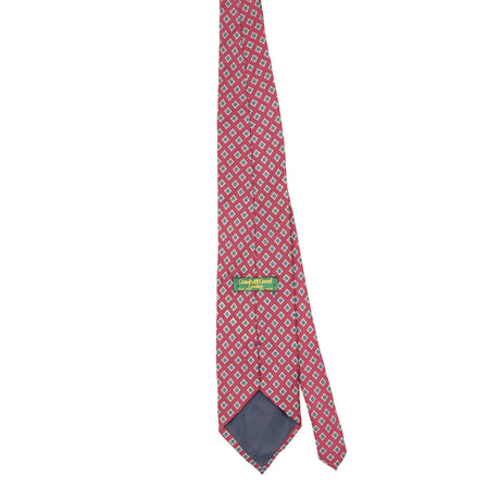 Back Back of Vintage 1990's Geometric Patterned Tie