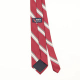 Back Back Detail of Vintage 1980's Striped Patterned Tie