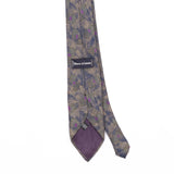 Back Back Detail of Vintage 1990's Marina Di Carrara Geometric Patterned Tie