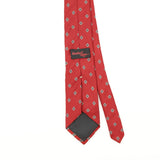 Back Detail of Vintage 1990's Wembley Geometric Patterned Tie